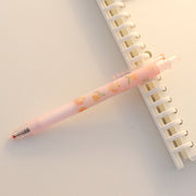 Cute Peach Press Gel Pen Korean Stationery Kawaii Gel